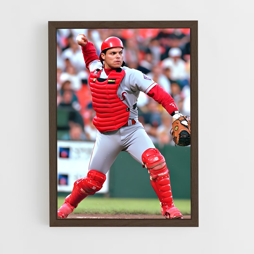 Poster Ivan monticule – affiche Baseball (vue 5)